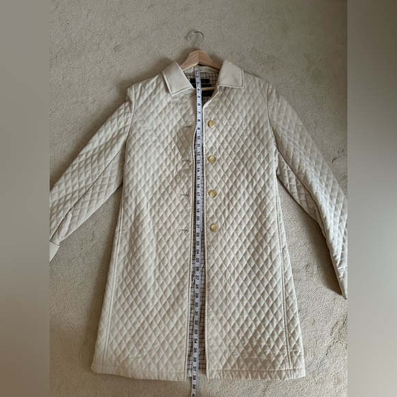 White Trench Coat UTEX Design size 10 - Picture 6 of 10